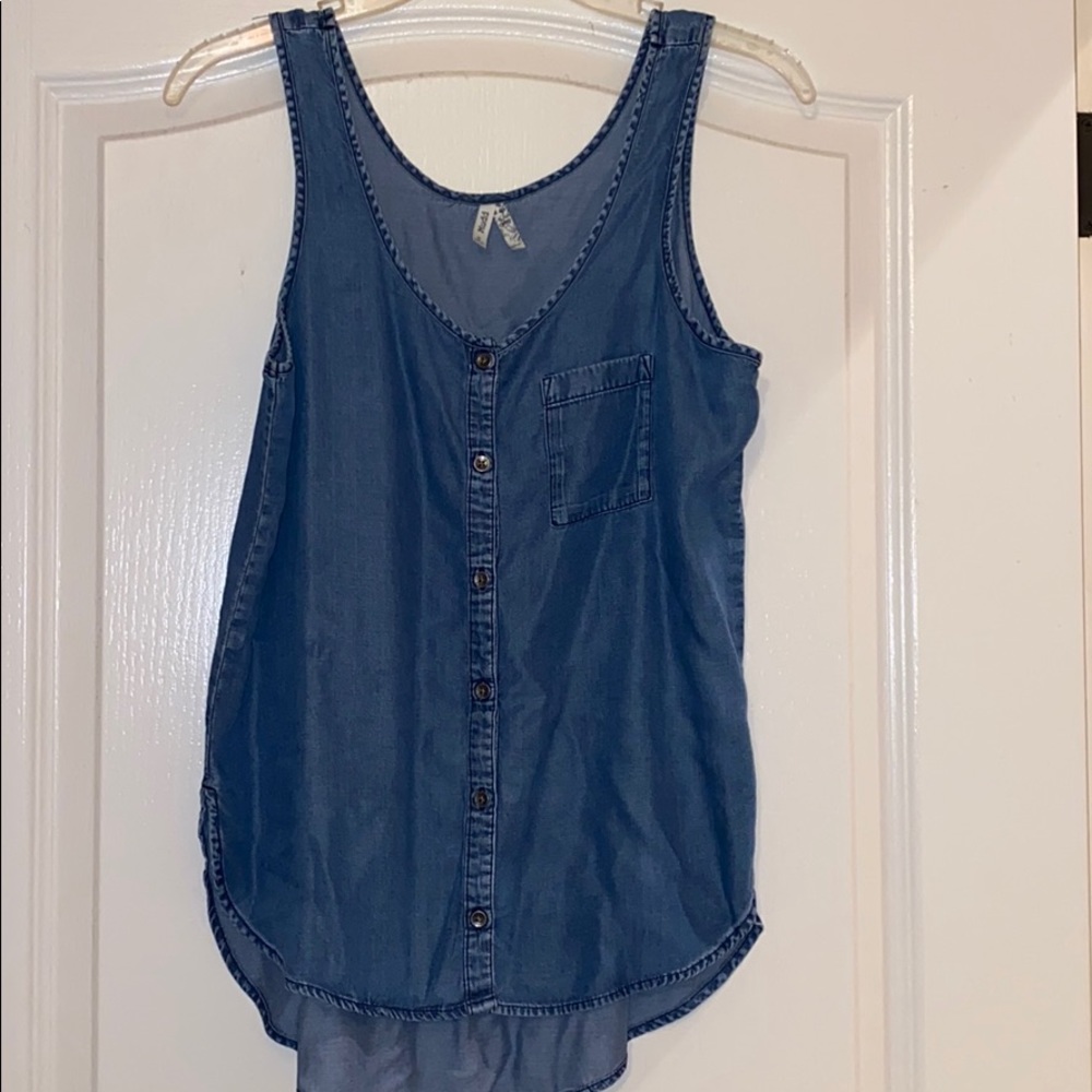 Blue Jean Blouse